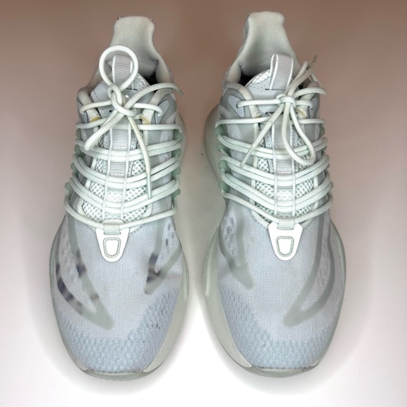 Adidas Women’s ALPHABOOST V1 SHOES Gray Sneakers Size- 9 - Picture 2 of 10